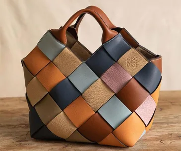 Loewe The Surplus Project woven handbag