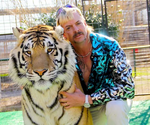 Joe Exotic from Netflix's Tiger King series