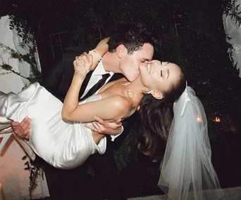 Ariana Grande's wedding photos