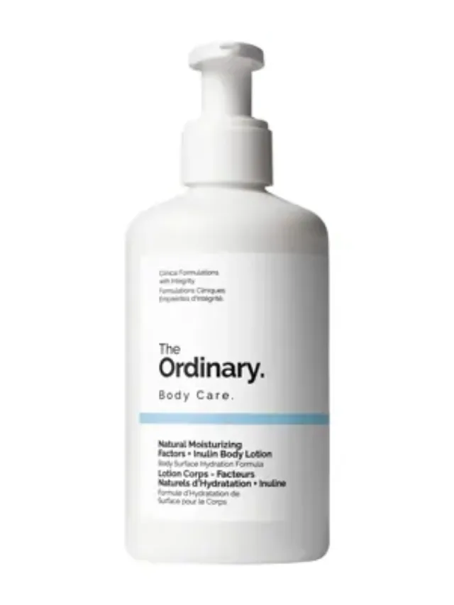 The Ordinary body lotion