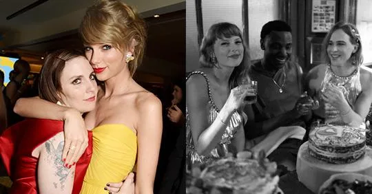 Taylor Swift Was Bridesmaid at Lena Dunham's Wedding | ELLE