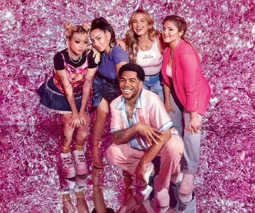 Beabadoobee, Charlie XCX, Addison Rae, Cecilia Cantarano and Donte Colley for Pandora ME