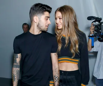 Gigi Hadid and Zayn Malik. 