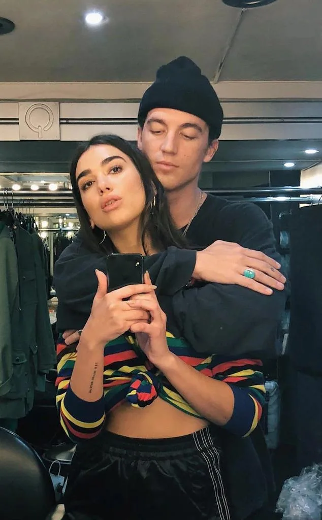 Dua Lipa and Paul Jason Klein.