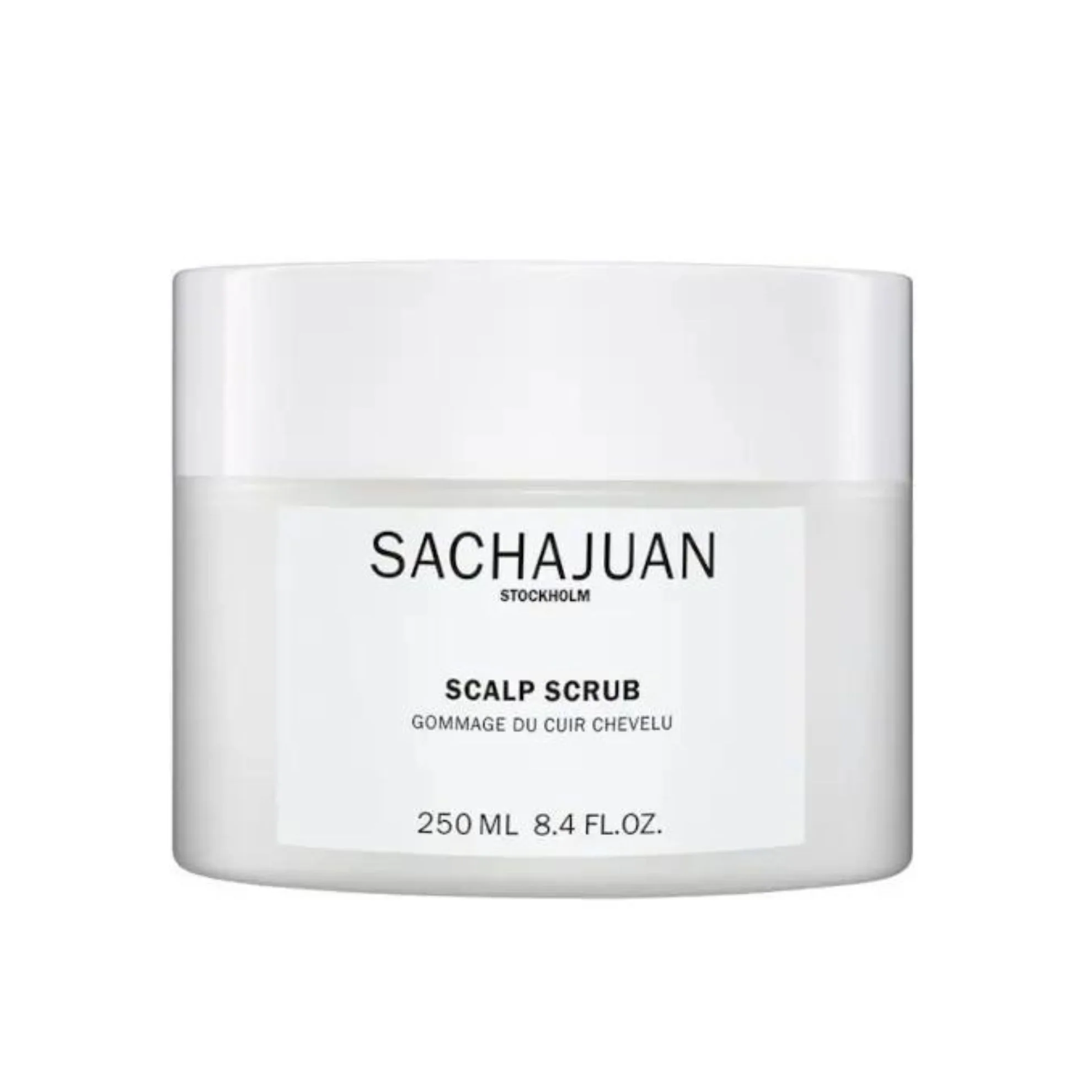 The Sachajuan Scalp Scrub is one of the best scalp scrubs to use if you're trying to manage dandruff. This is thanks to it's inclusion of climbazol, a ingredient used to treat fungal skin conditions including dandruff and eczema. This ingredient is combined with purified sugar to buff away dead skin cells and soybean extract and shea butter to condition and nourish. The formula comes in a 250ml minamlistic white screwtop jar. $88.00 at Adore Beauty