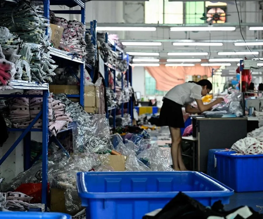 A Shein factory in Guangzhou, China.