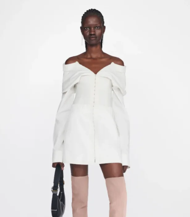 Mini dress in winter sales