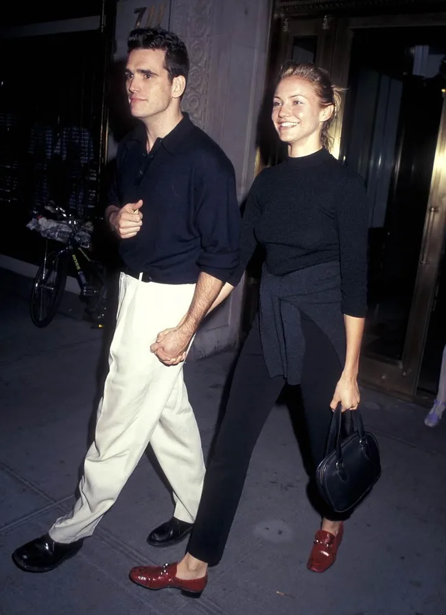 Matt Dillon and Cameron Diaz in 1990.