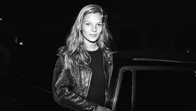 kate moss wearing 90s fashion pieces