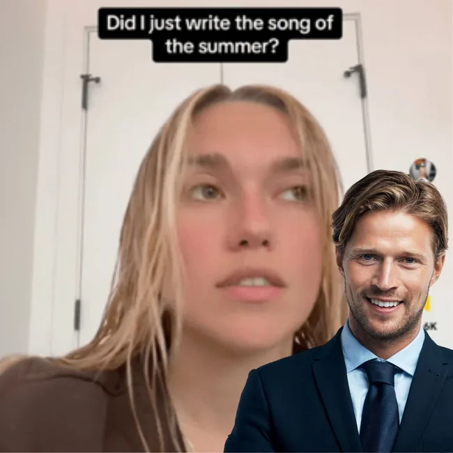 man in finance creator on tiktok and a man in finance