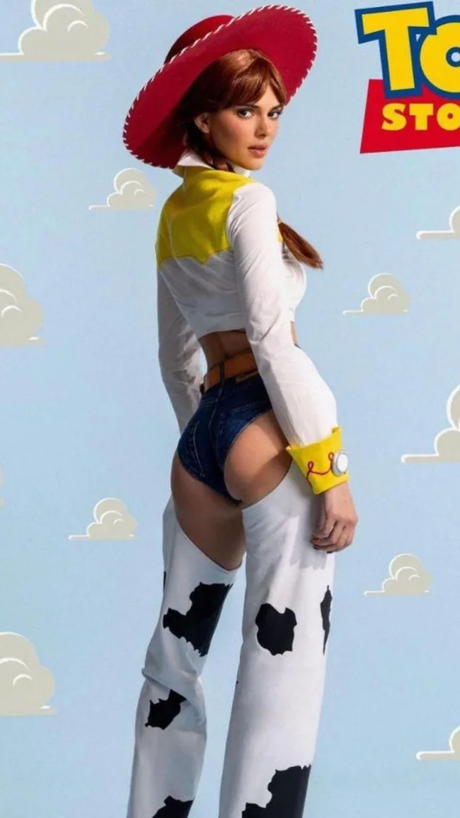 Kendall Jenner as Jessie From Toy Story