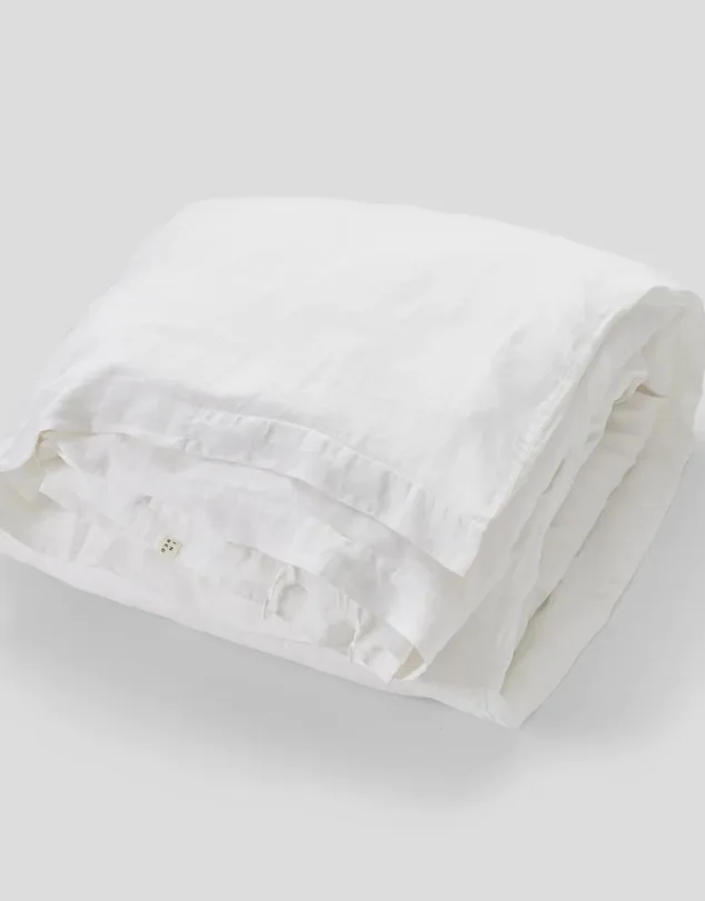 In Bed 100% Linen Duvet Cover The Iconic