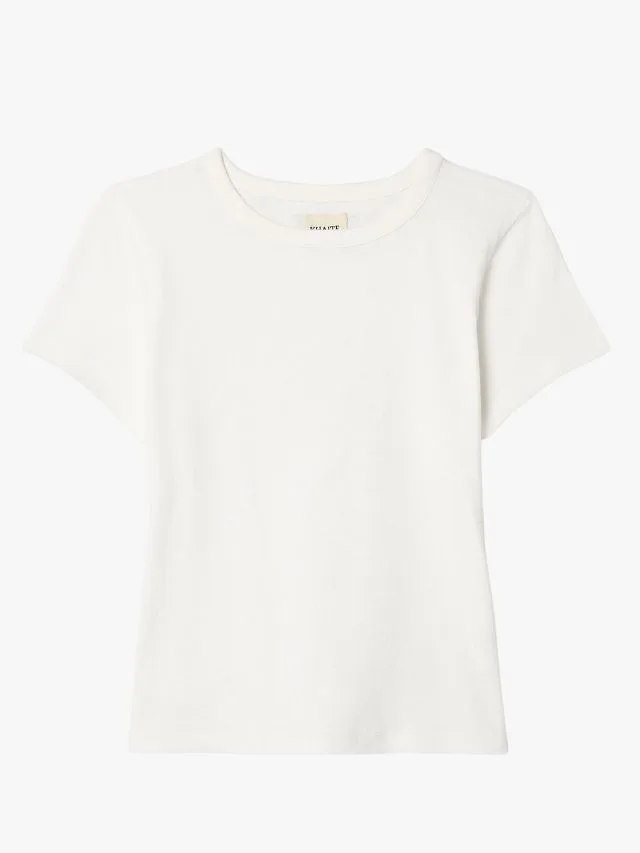 black Friday fashion sales khaite samson cotton jersey t-shirt 