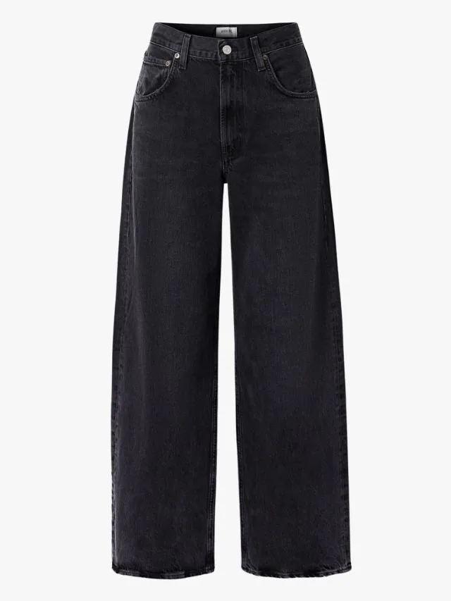 black Friday fashion sales agolde low curve wide-leg jeans