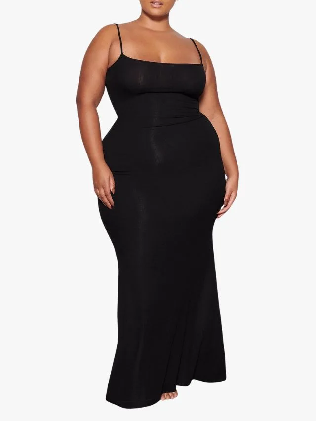 black Friday fashion sales skims soft lounge long slip dress