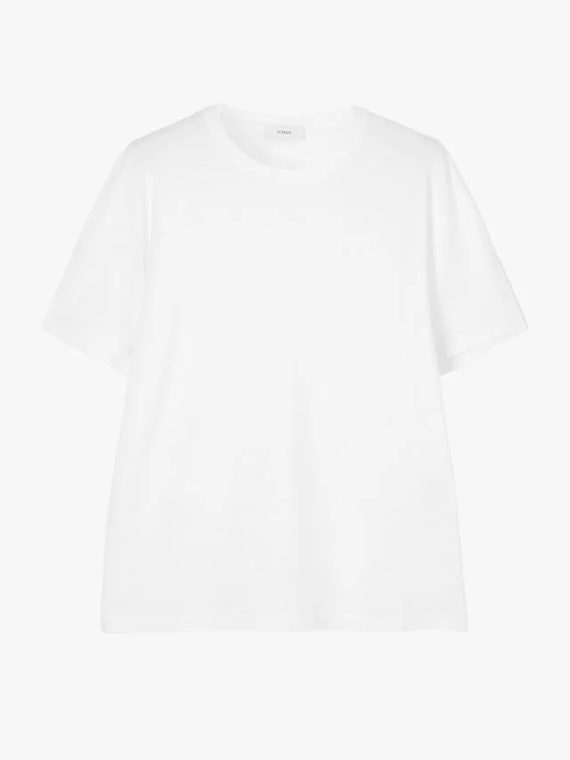 black Friday fashion sales toteme cotton-blend jersey t-shirt