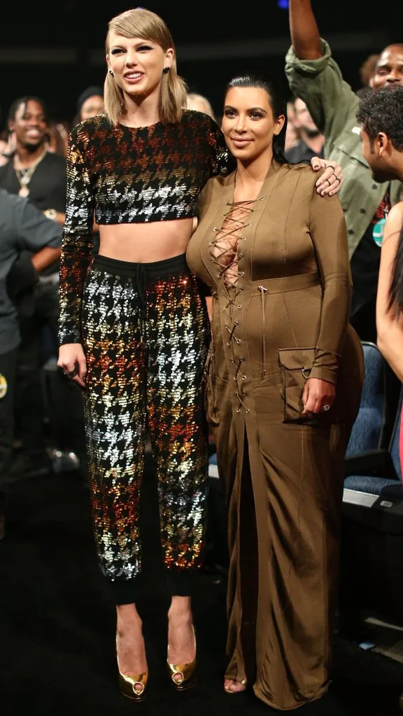 Taylor Swift & Kim Kardashian Feud Everything to Know ELLE(02)