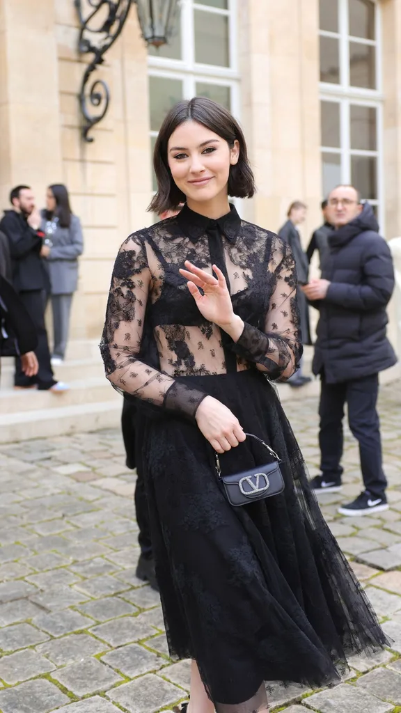 Gracie Abrams at Valentino. 