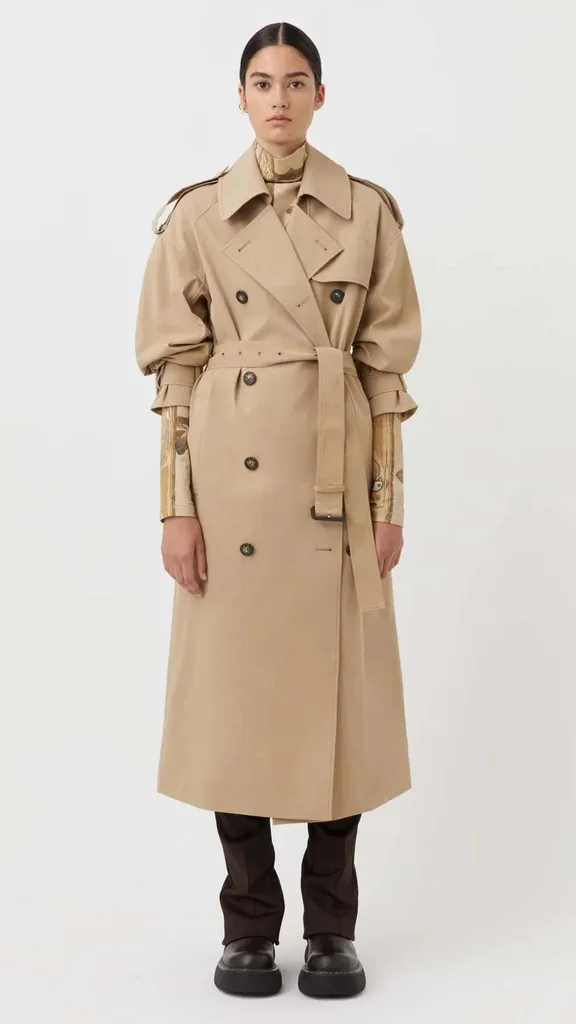 Camilla and Marc Evans Classic Trench Coat