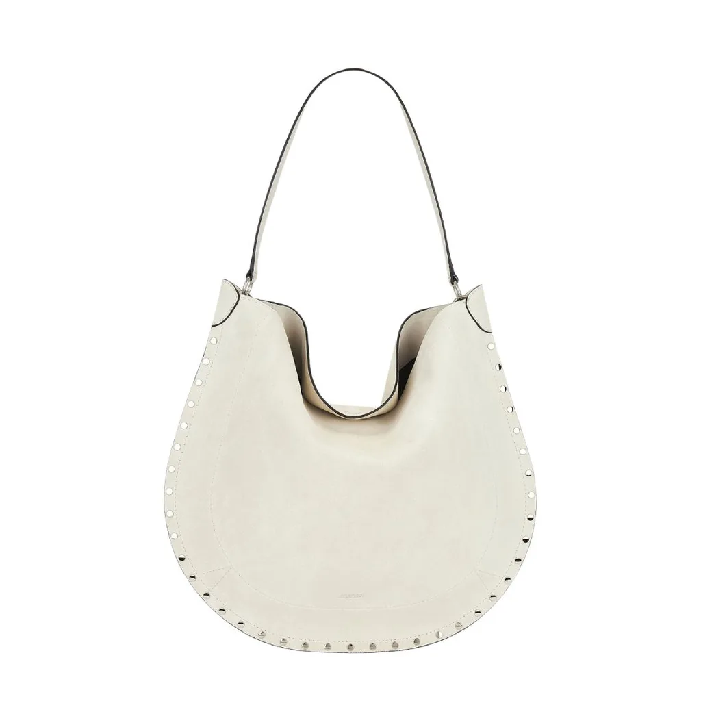 Isabel Marant, Oskan Hobo Bag in Chalk