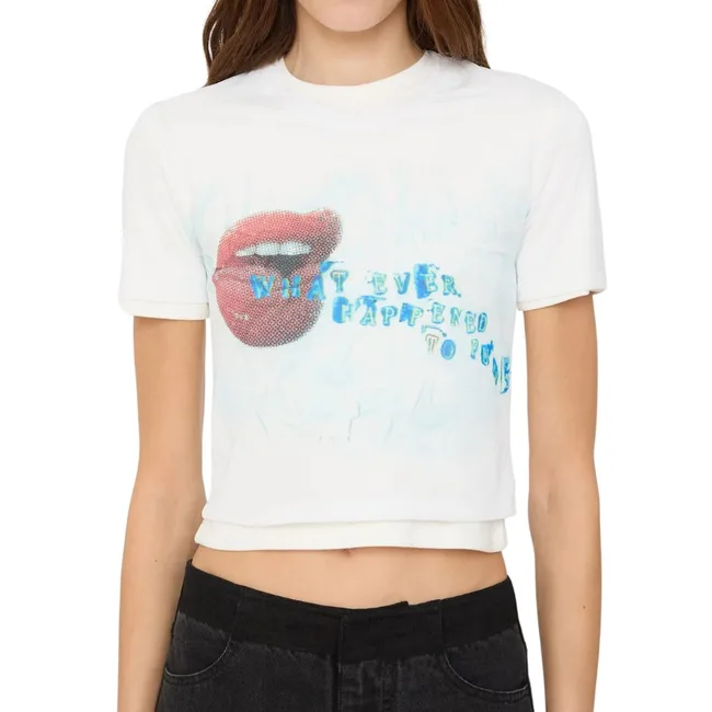 christopher esber slogan tee whatever happened to fun