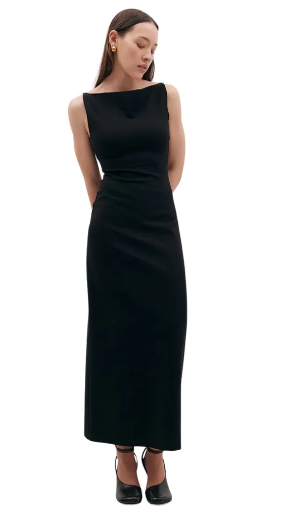 winter-wedding-guest-dress-black