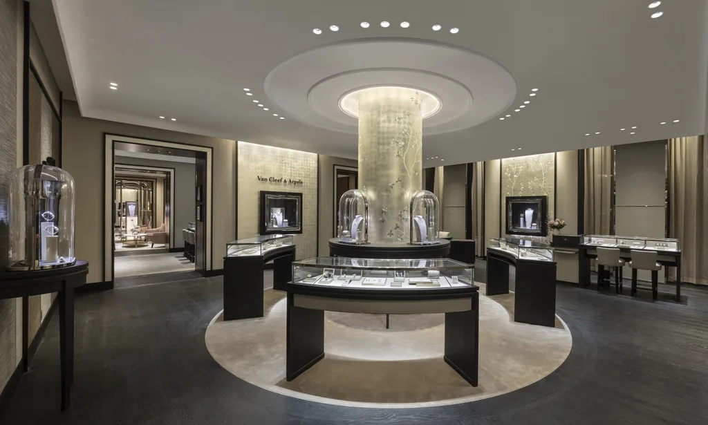 Main salon Van Cleef & Arpels Perth Boutique