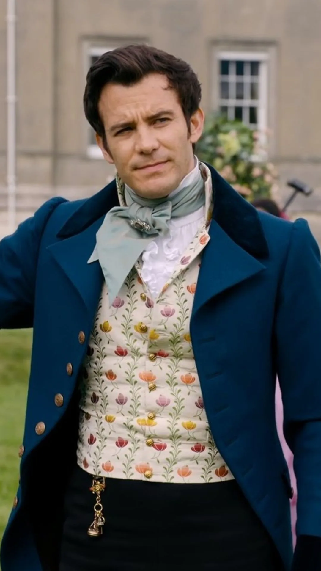 Luke Thompson as Benedict Bridgerton.