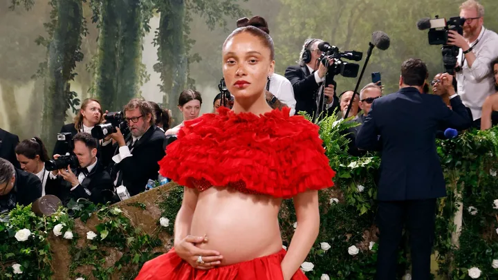 met-gala-2024-moments adwoa aboah announces pregnancy