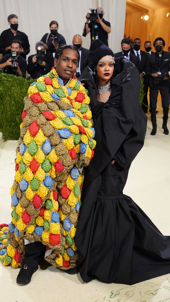 rihanna and asap rocky met gala 2021