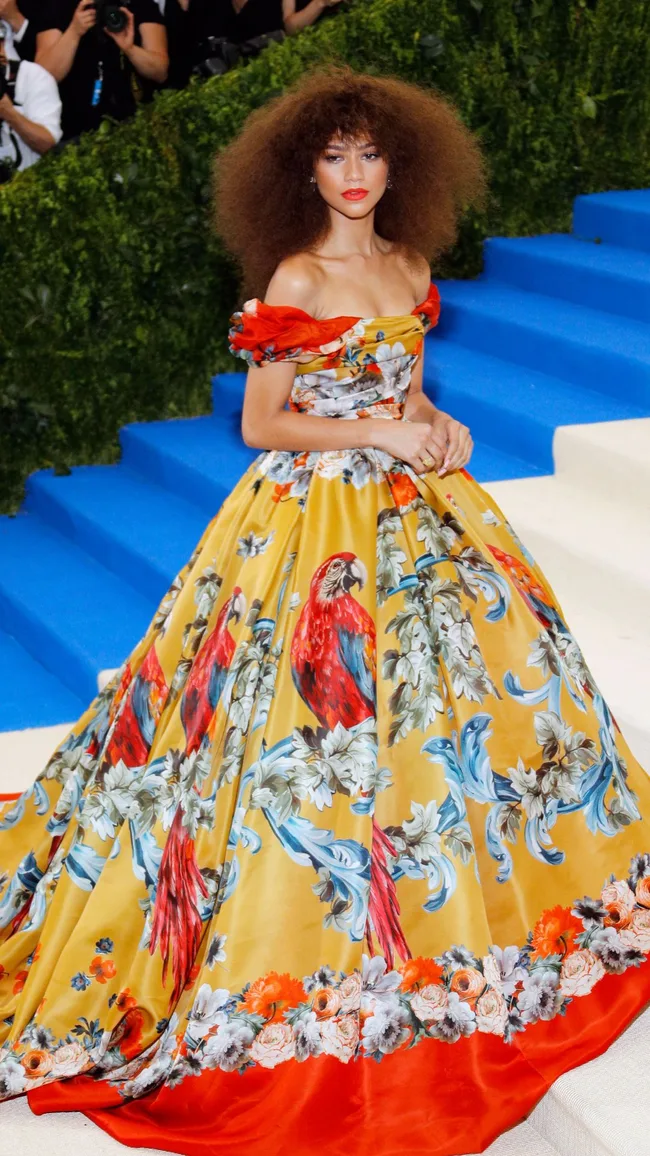 Zendaya at the Met Gala in 2017.