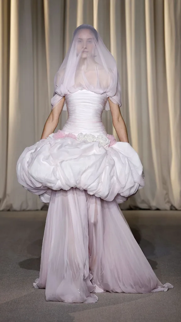 giambattista-valli 80s wedding dress bubble hem