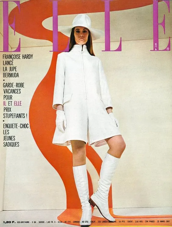 francoise hard on the cover of elle