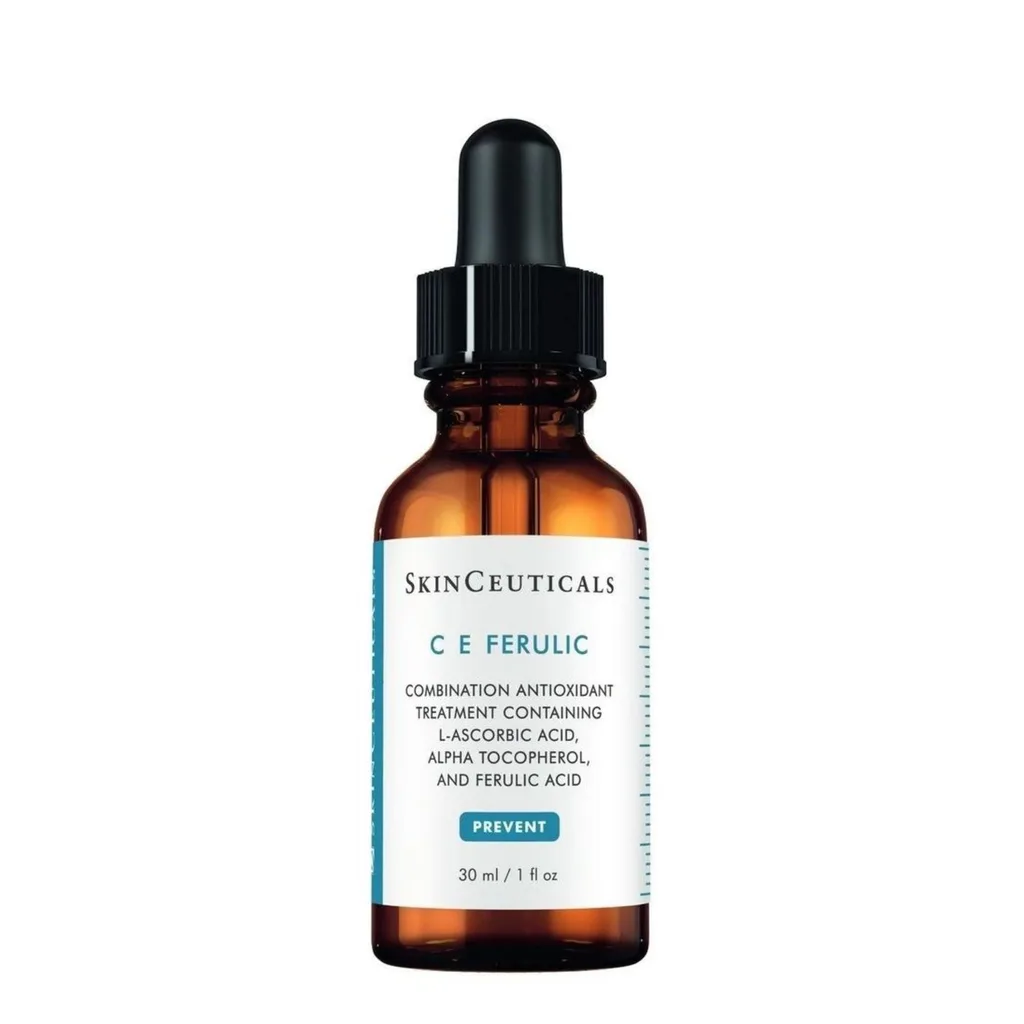 The Skinceuticals C E Ferulic Serum is one of the top vitamin C serums on the market thanks to it's patented blend of vitamin C, vitamin E and ferulic acid. It comes in a 30ml brown glass bottle with a dropper. Currently $193.60, usually $242 in the Adore Beauty sale. 