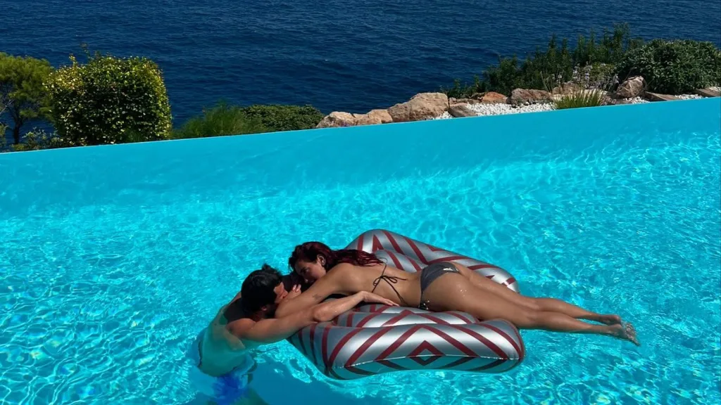 Dua Lipa Callum Turner birthday celebration