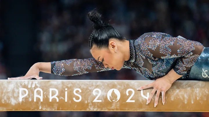 Sunisa Lee at the Paris 2024 Olympics