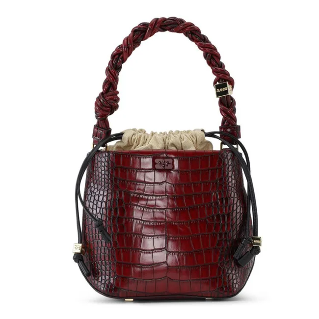 ganni bucket bag