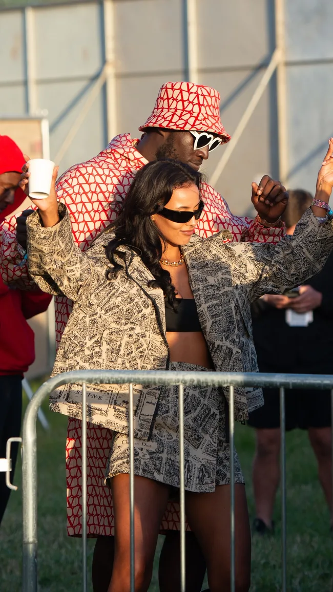 Maya Jama and Stormzy