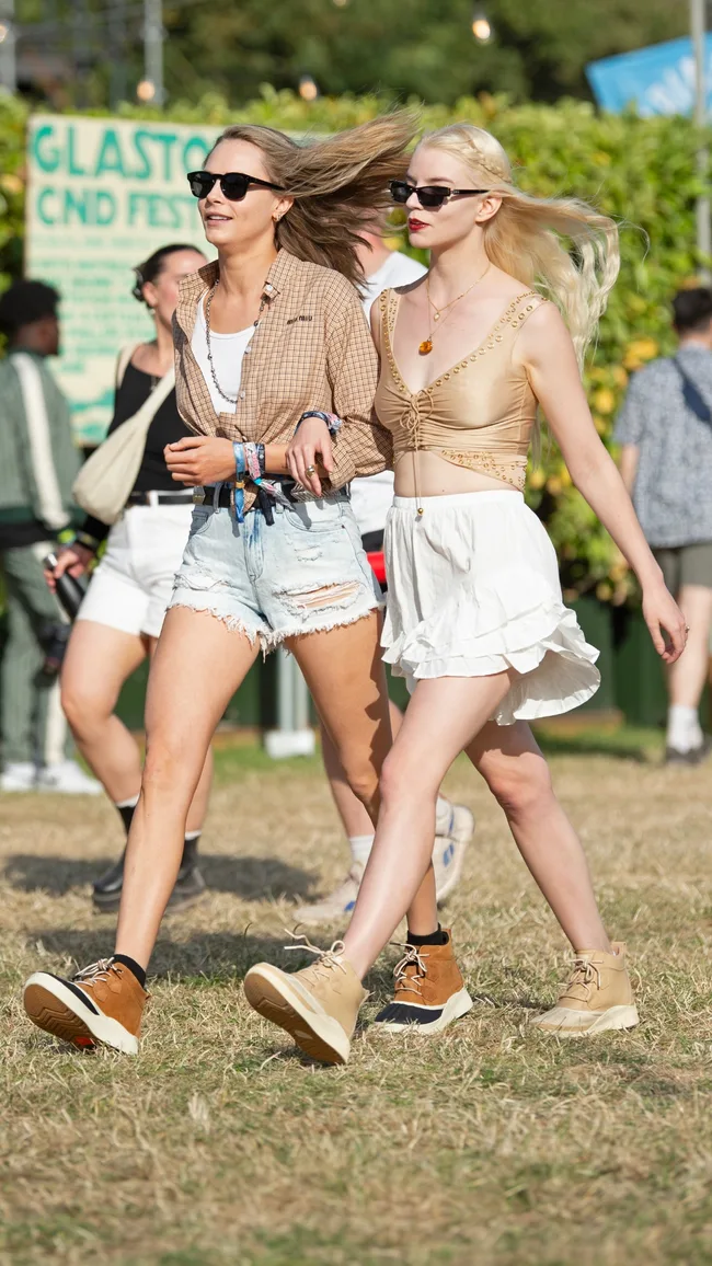 Cara Delevingne and Anya Taylor Joy