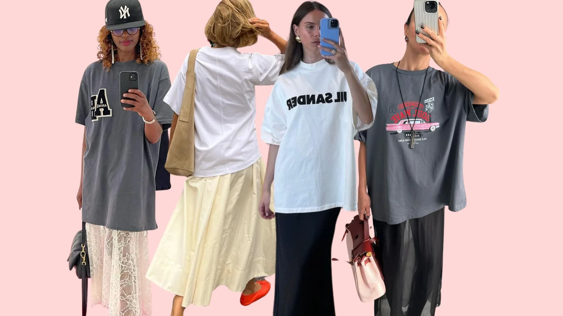 Oversized T Shirt And Skirt: Trendy Ways to Style Your Look