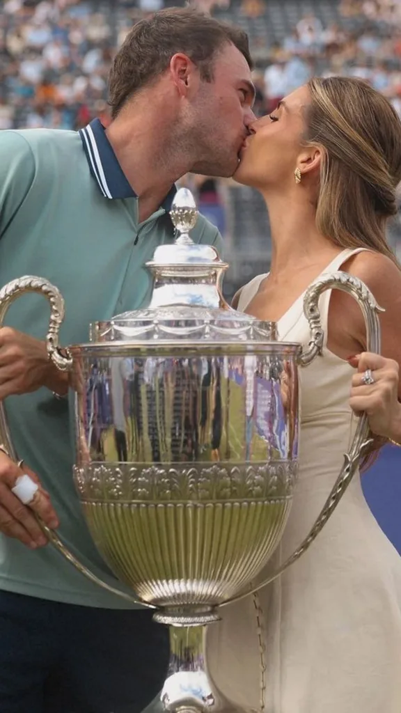 Paige Lorenze and Tommy Paul