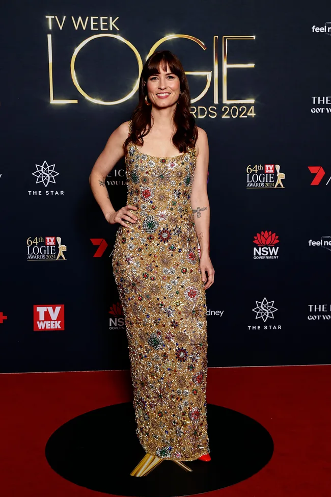 missy higgins on logies red carpet 2024