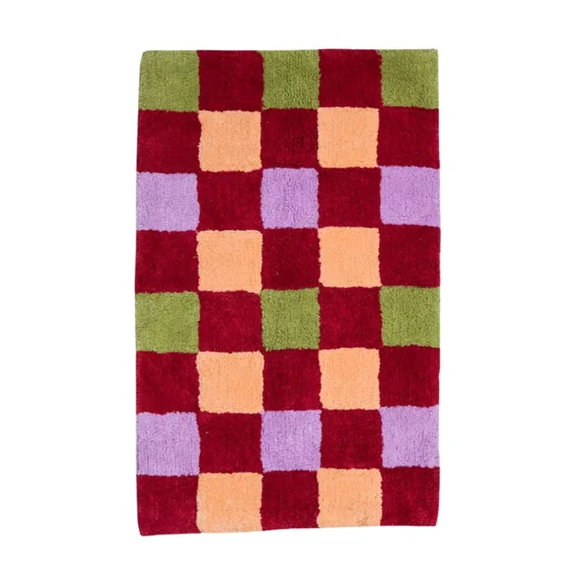 colourful bathmat