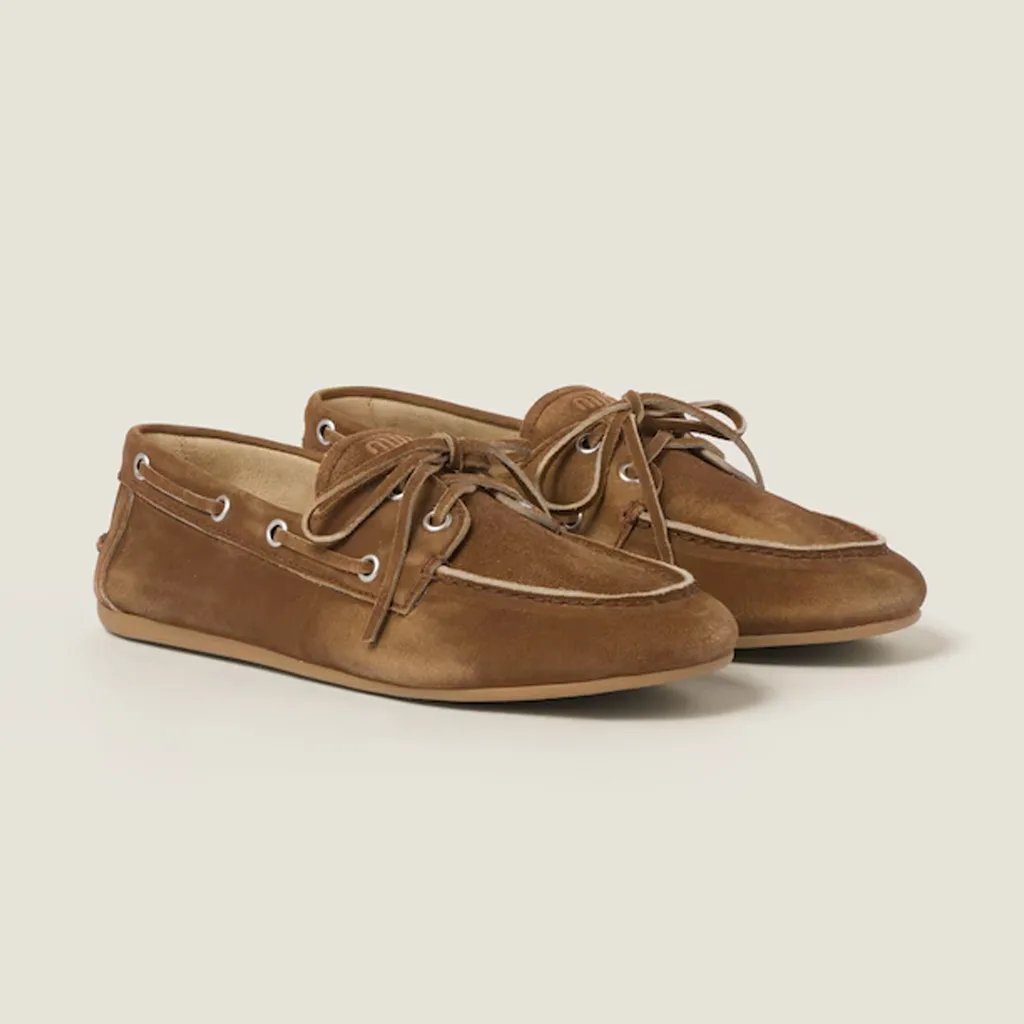 Miu Miu boat shoe loafer