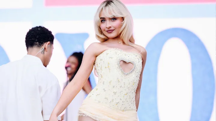 Sabrina Carpenter at the 2024 Governors Ball held at Flushing Meadows Corona Park on June 8, 2024 in Queens, New York.