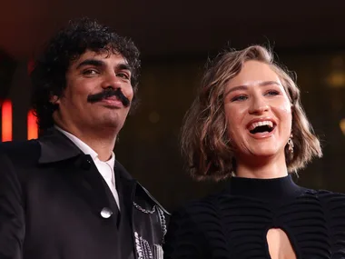 tony armstrong and rona glynn mcdonald at the logies