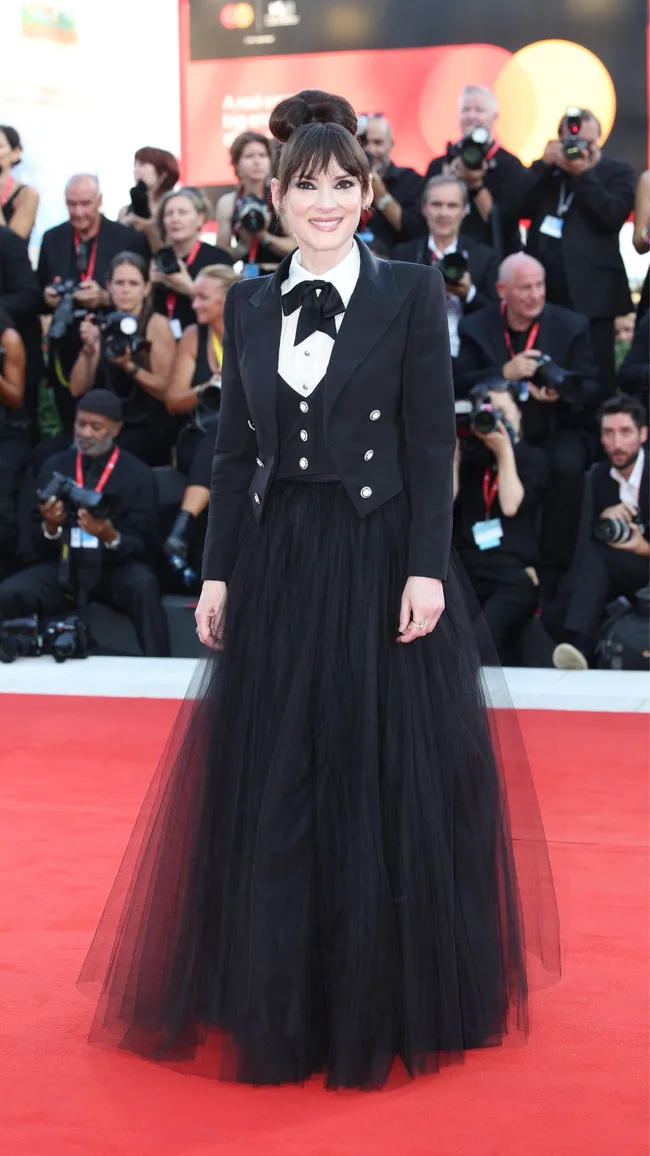 winona ryder at the venice film festival