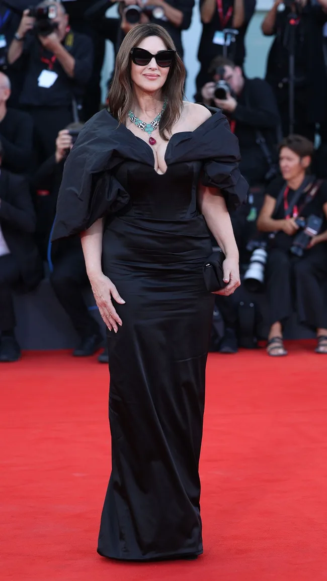 monica bellucci at the venice film festival beetlejuice