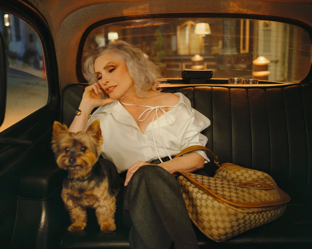 Gucci Debby Harry Blondie bag campaign