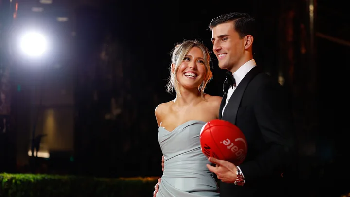 Nick Daicos and Arlene Jones 2024 Brownlow Medal